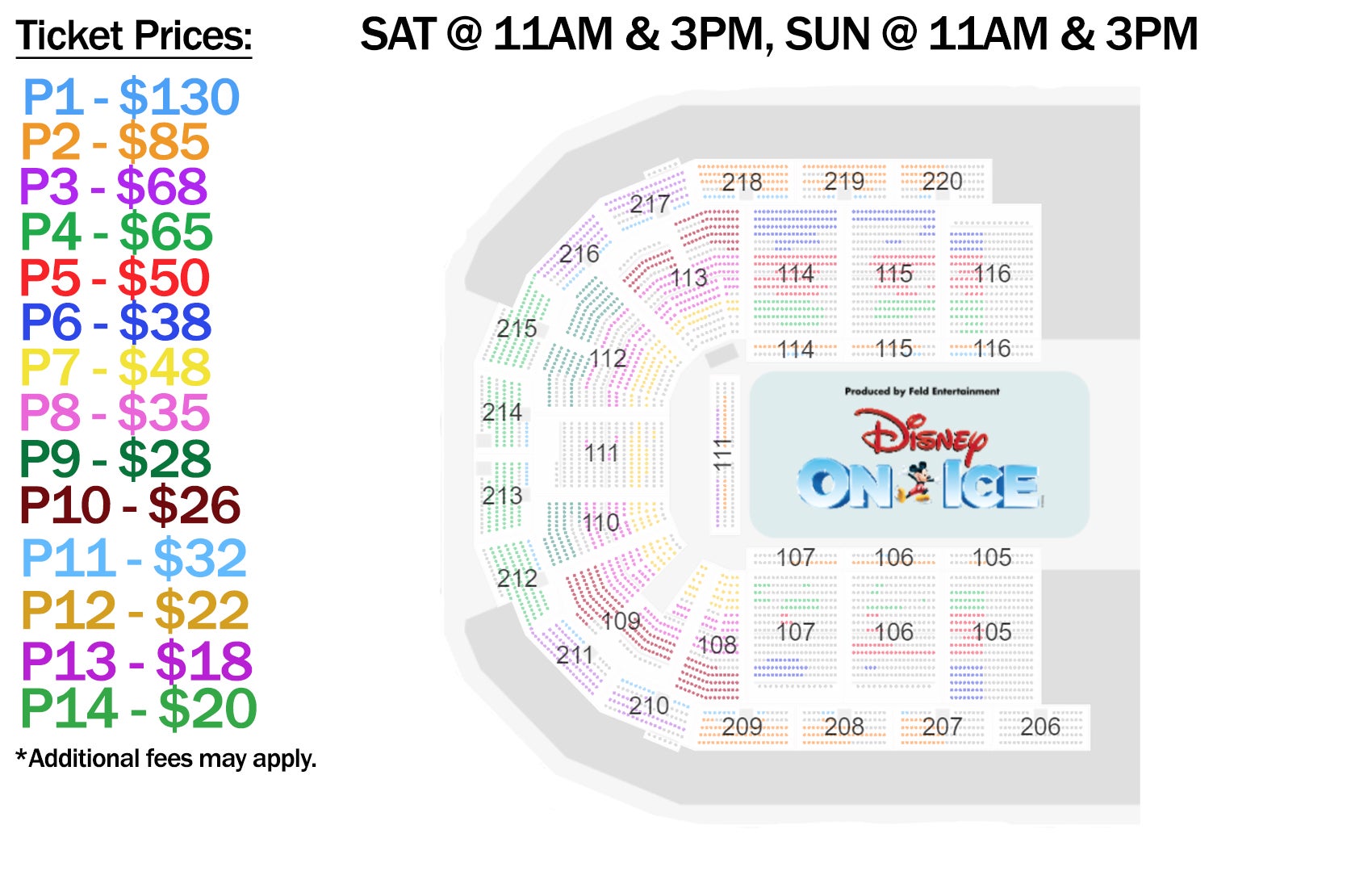 Seating Charts CURE Insurance Arena